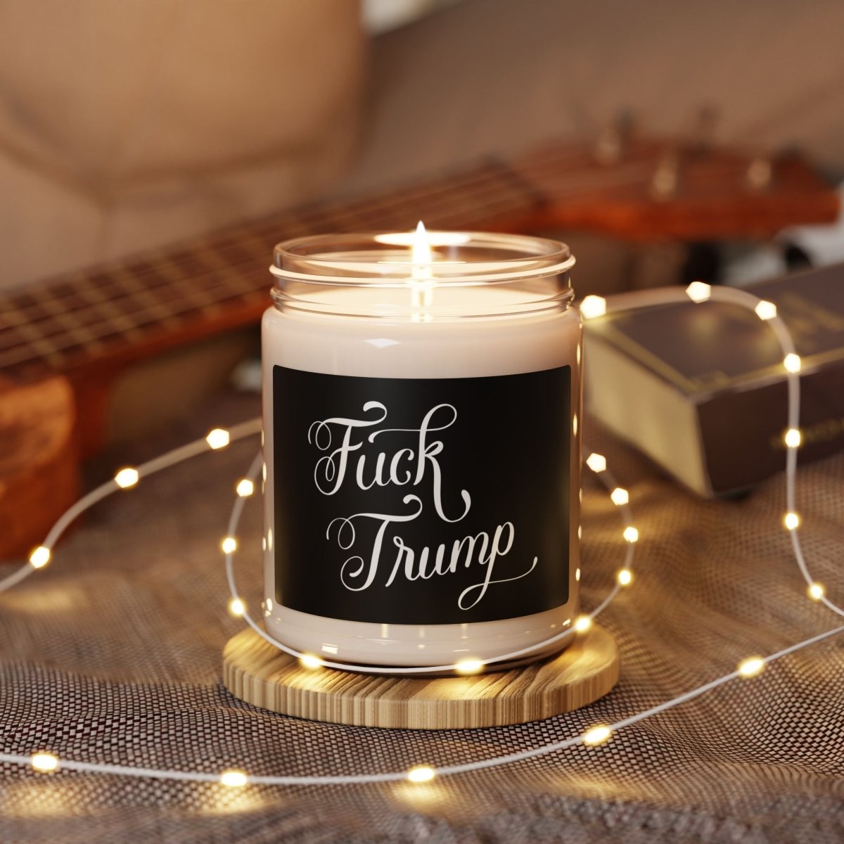 Fuck Trump Scented Candle - The Resistance DC