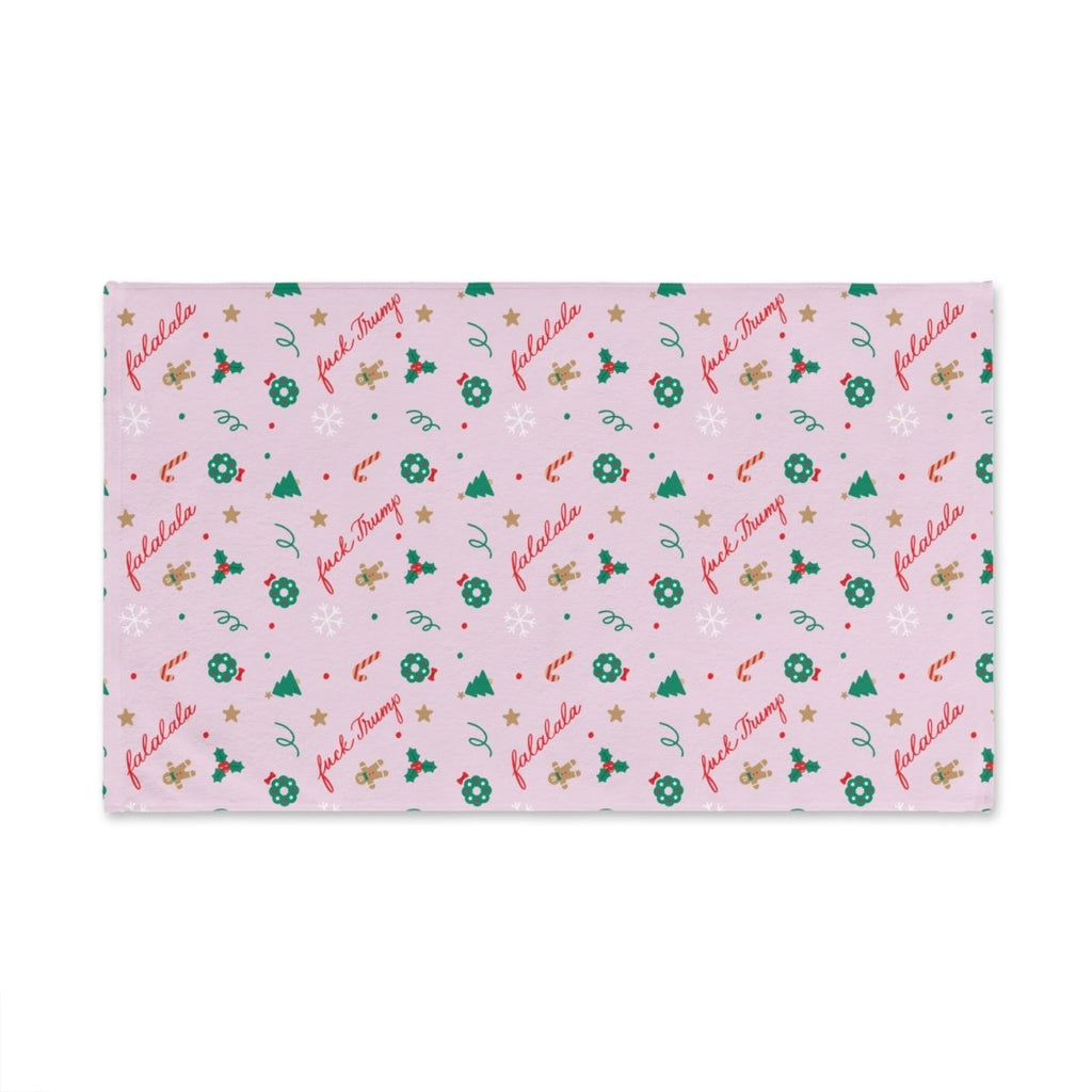Falalala Fuck Trump Hand Towel - The Resistance DC