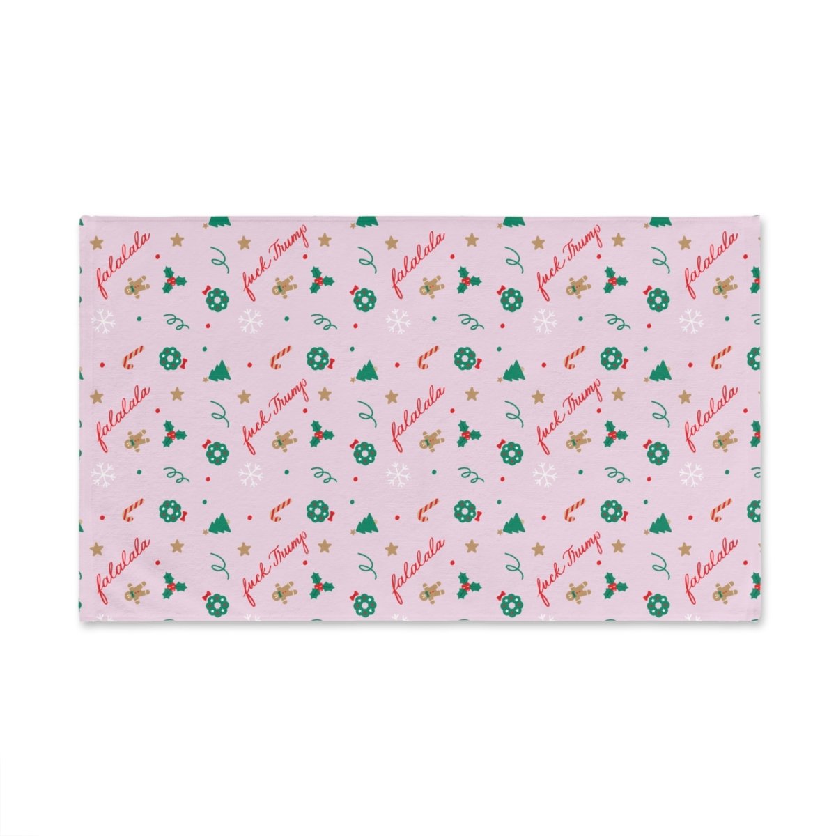 Falalala Fuck Trump Hand Towel - The Resistance DC