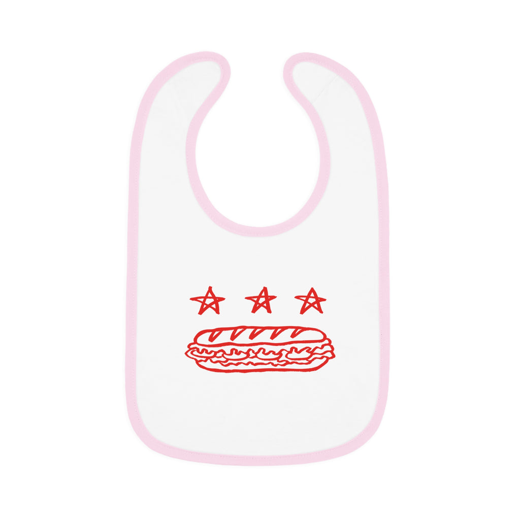 FREE DC (Sandwich Edition) Baby Bib - Resist DC