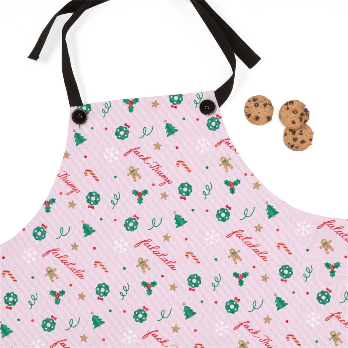 Falalala Fuck Trump Christmas Apron - The Resistance DC
