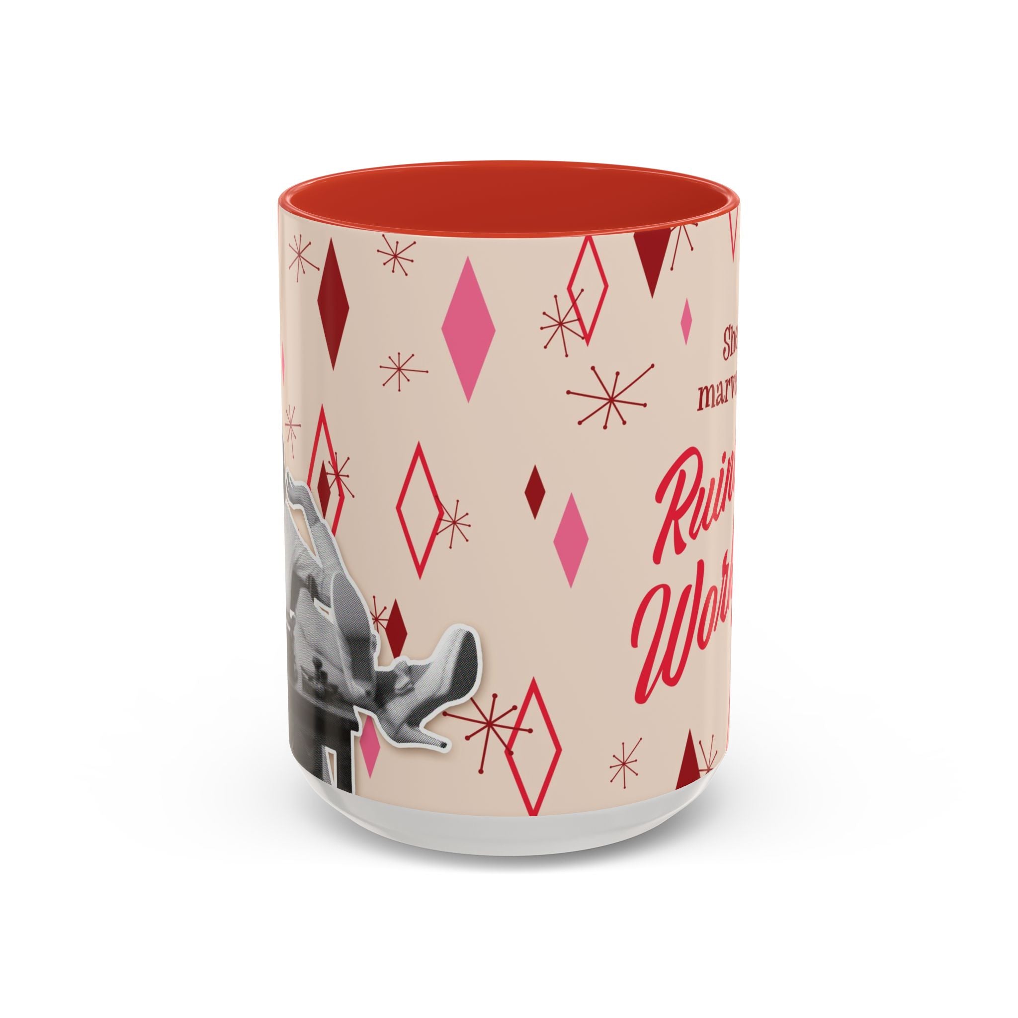 Ruining the Workplace Retro Coffee Mug | Vintage 60s Design