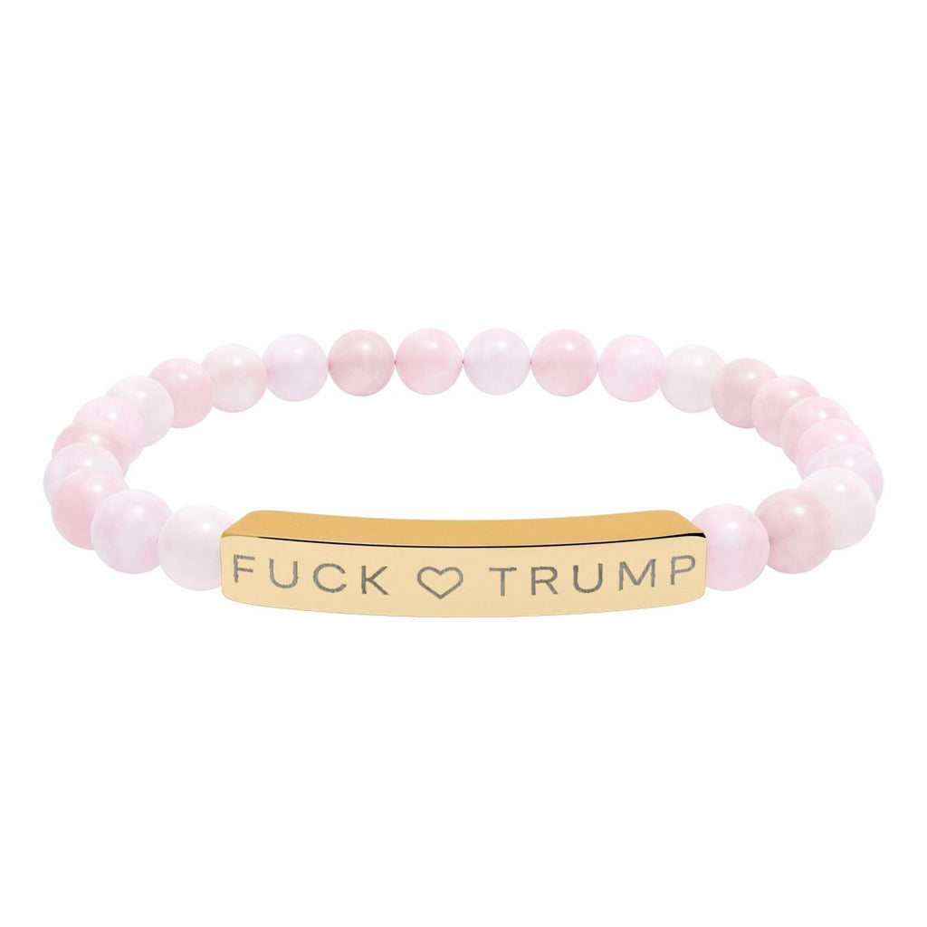 Fuck Trump Bracelet: Anti Trump Jewelry Gift - The Resistance DC