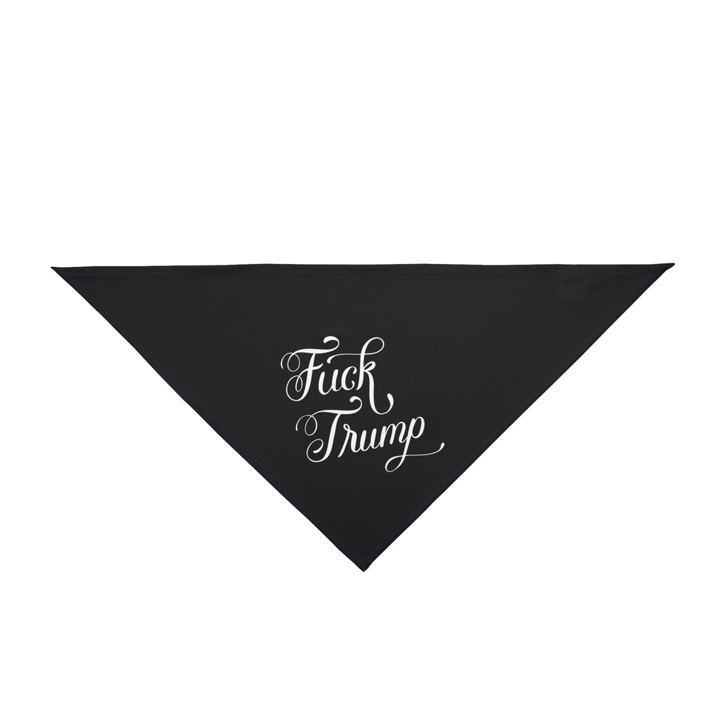 Fuck Trump Pet Bandana - Resist DC