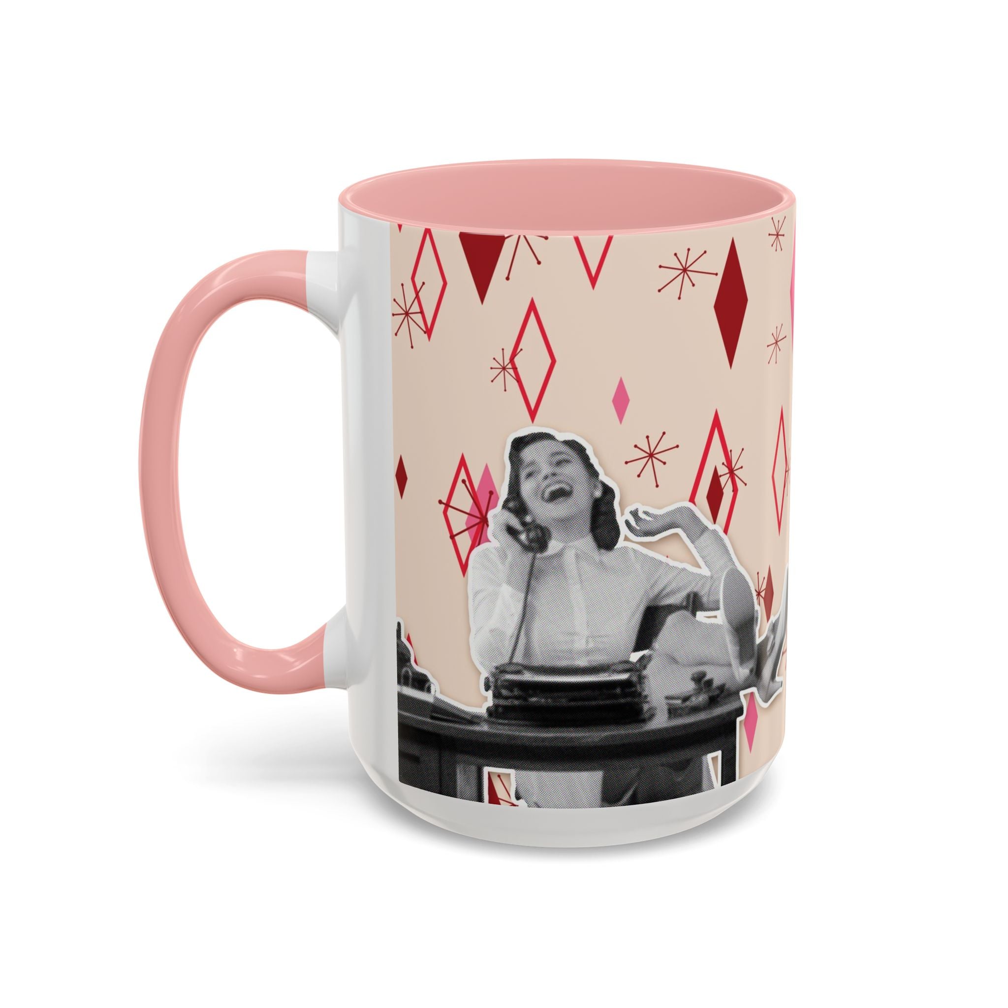 Ruining the Workplace Retro Coffee Mug | Vintage 60s Design