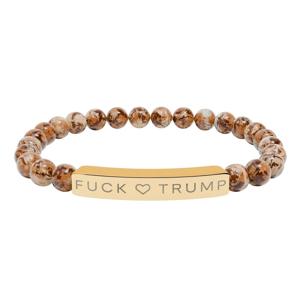Fuck Trump Bracelet: Anti Trump Jewelry Gift - The Resistance DC