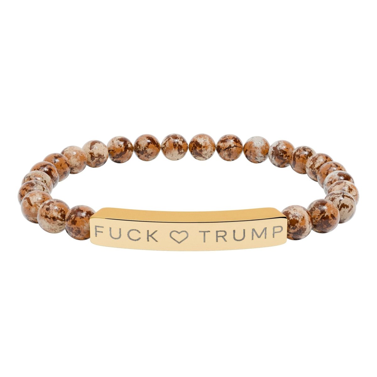 Fuck Trump Bracelet: Anti Trump Jewelry Gift - The Resistance DC