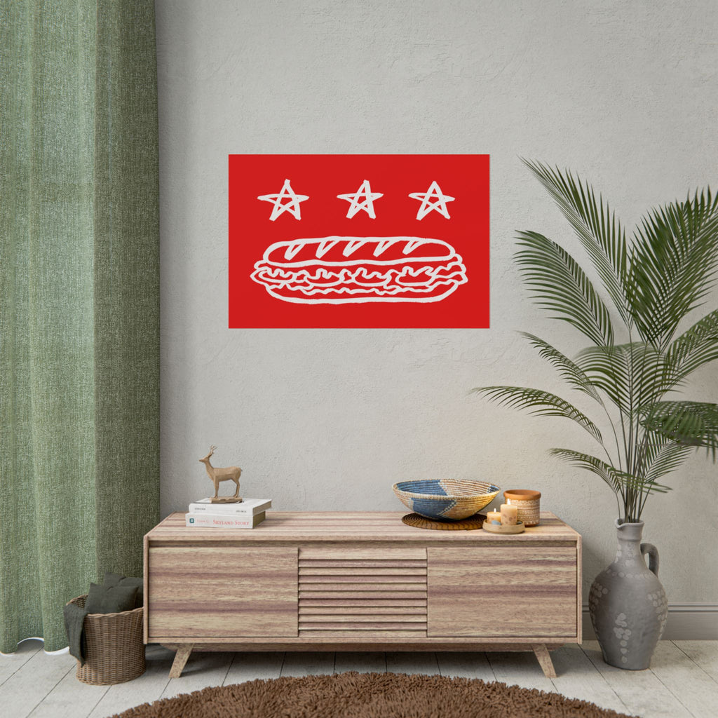 Free DC Poster (Sandwich Edition) - Resist DC