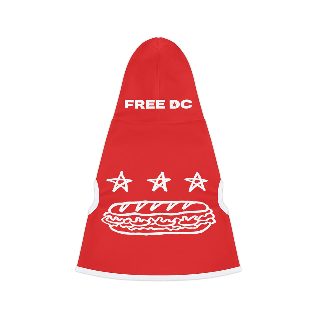 FREE DC (Sandwich Edition) Pet Hoodie - Resist DC