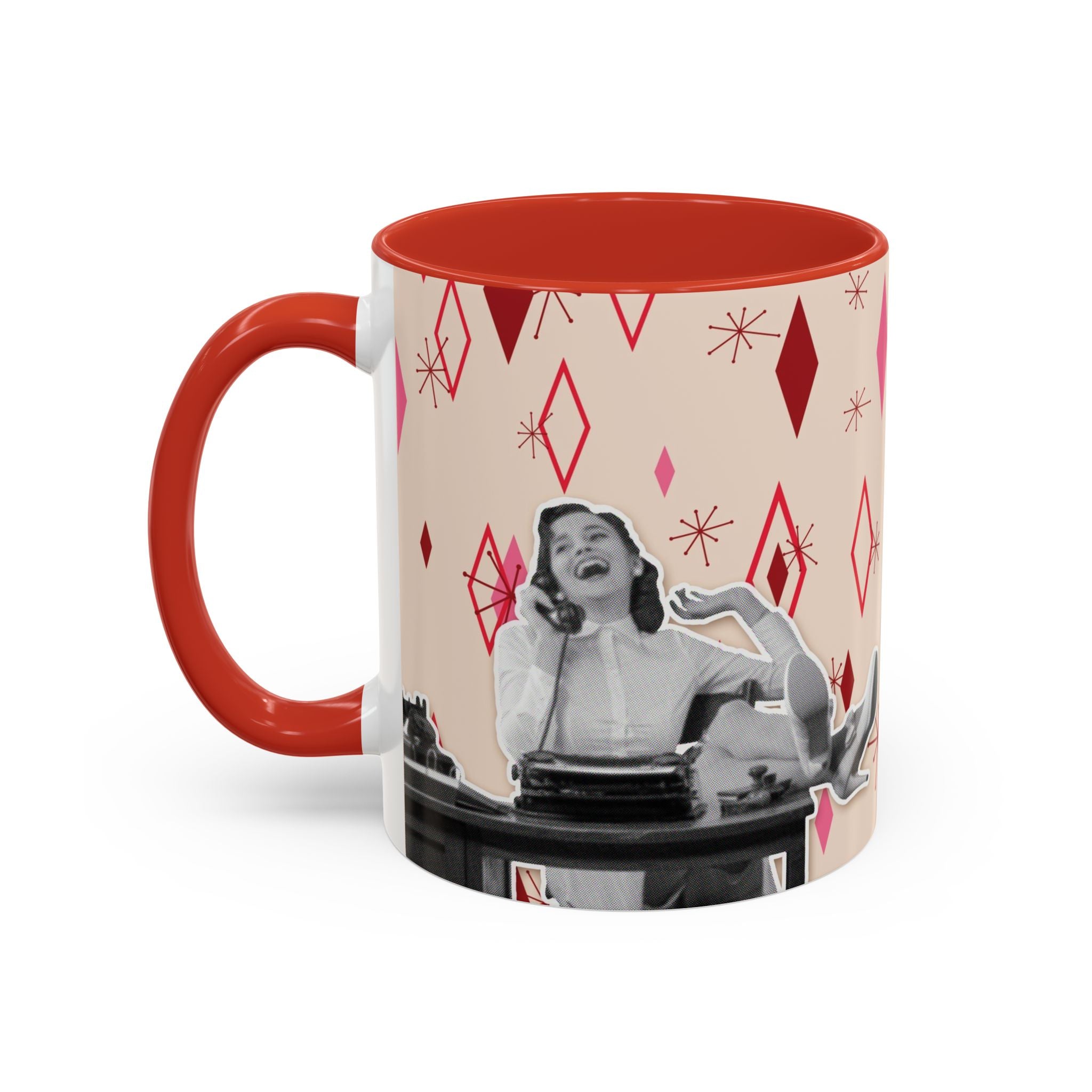 Ruining the Workplace Retro Coffee Mug | Vintage 60s Design