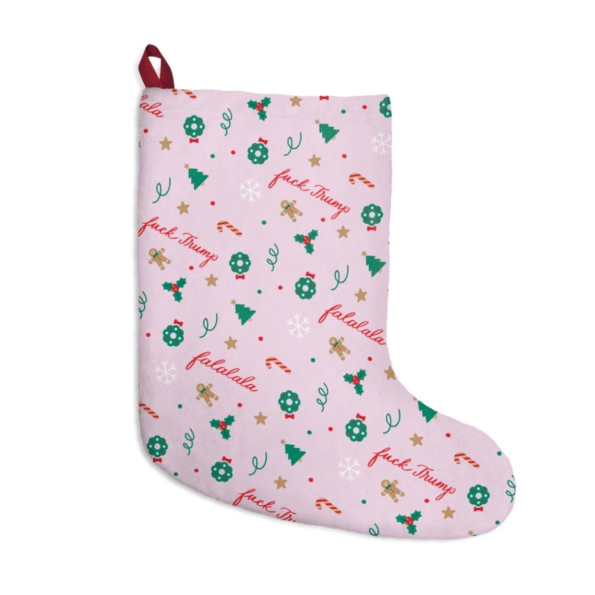 Fuck Trump Christmas Stocking - The Resistance DC