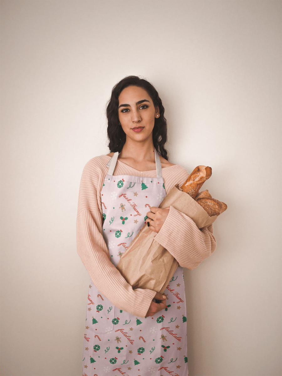 Fuck Trump Christmas Apron - The Resistance DC