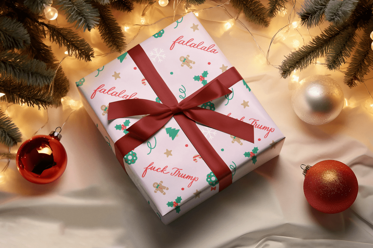 Fuck Trump Wrapping Paper - The Resistance DC