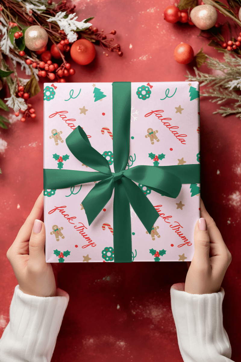 Fuck Trump Wrapping Paper - The Resistance DC
