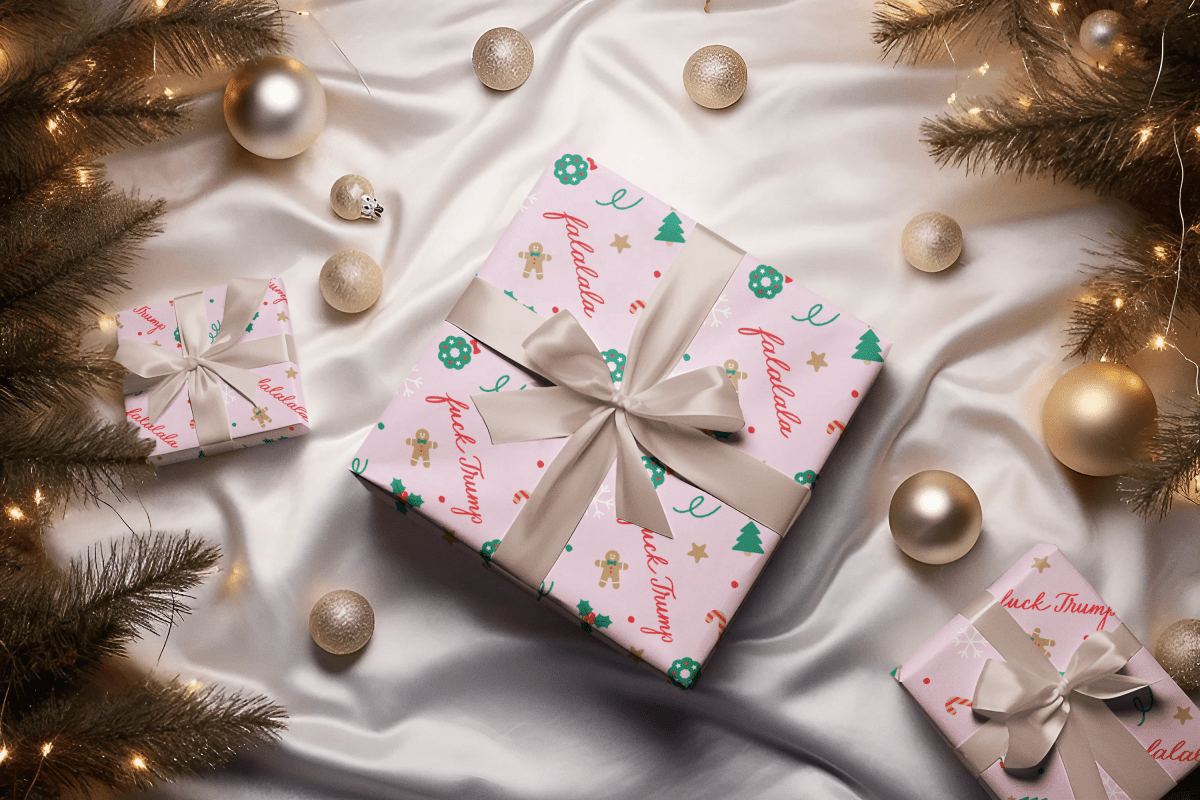 Fuck Trump Wrapping Paper - The Resistance DC