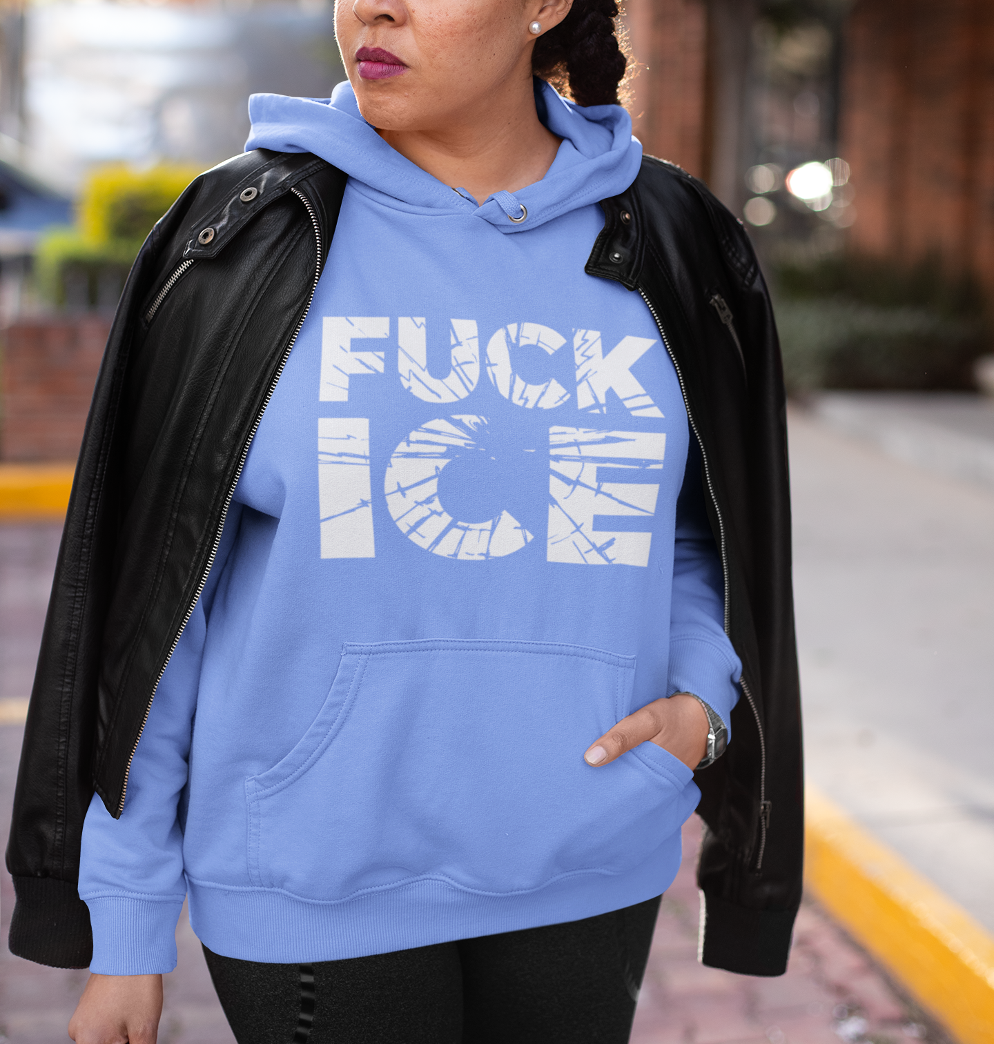 FUCK ICE Hoodie Sweatshirt