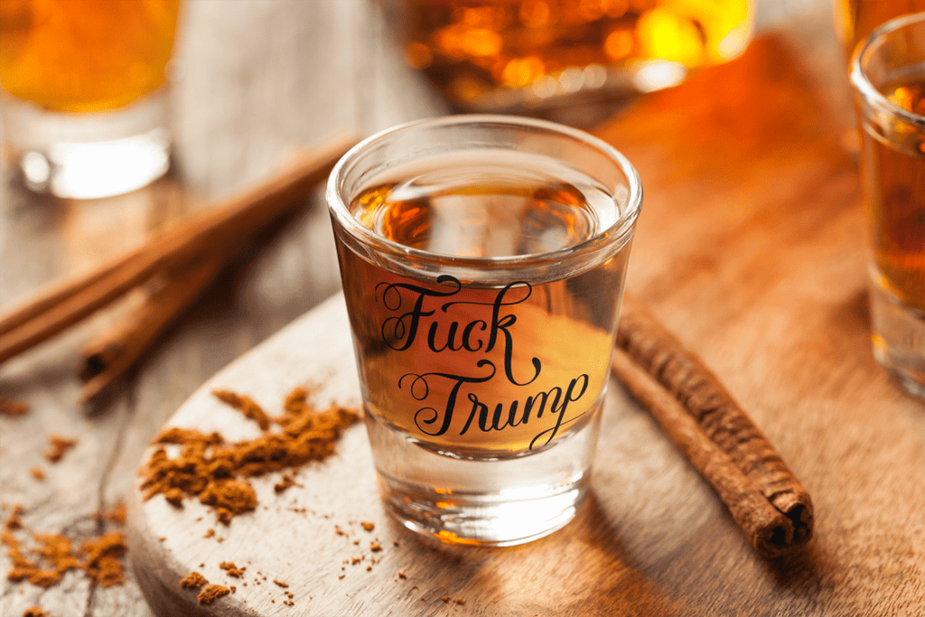 Fuck Trump Shot Glass - The Resistance DC