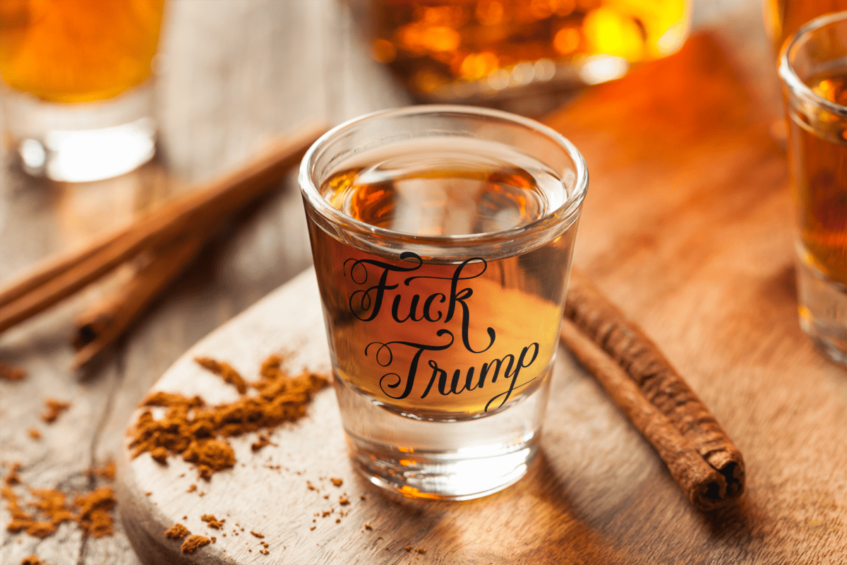 Fuck Trump Shot Glass - The Resistance DC